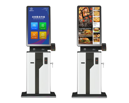 Quiosque de venda de bilhetes de 21,5 polegadas Pos Machine Quiosques de pedidos digitais