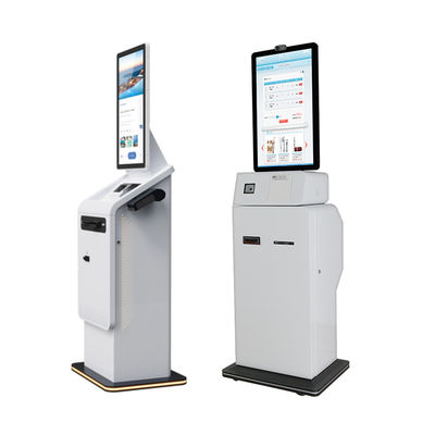 Quíoso do Terminal de Pagamento em Dinheiro Multi-Currency Com Impressora Touchscreen Display