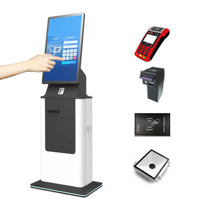 comprar Quiosque de pagamento automático NFC máquina de pedido automático com impressora leitor de código QR online manufacture