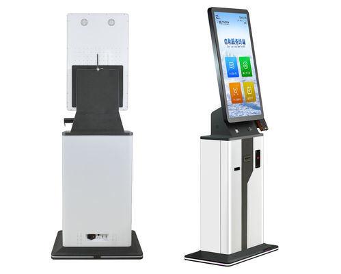 comprar Scanner de passaporte inteligente Quiosque de pagamento automático com impressão automática de cartões bancários e cartões de identificação online manufacture