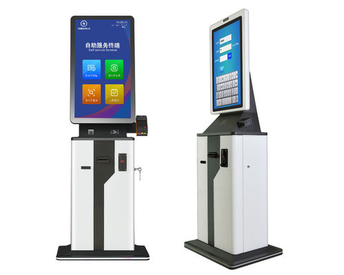 comprar Quiosque dispensador de cartões para impressora térmica Quiosque dispensador de bilhetes para check-in de hotel online manufacture