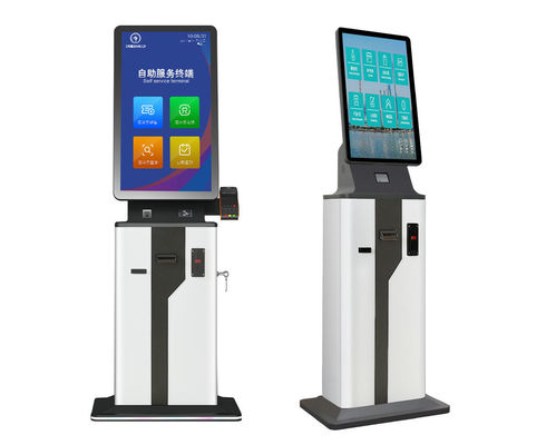comprar Quiosque de check-in com tela sensível ao toque Quiosque terminal de autoatendimento com impressora online manufacture