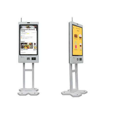comprar Quiosque de auto-encomenda Monte de parede Auto-serviço externo Equipamento de lavagem de automóveis Pagamento 21.5 23.8 27 32 polegadas Quiosque interativo de toque online manufacture