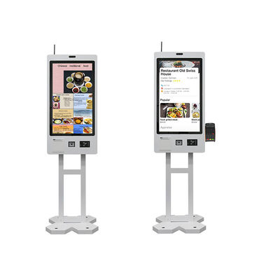 comprar Customized 21.5 Inch Wall Mounted Self Service Ordering Kiosk for Restaurants Touch Screen POS Terminal Food Order Payment SDK online manufacture