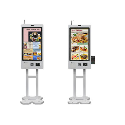 comprar Customized 21.5inch POS System Floor Stand or Wall Mount Touch Screen Self Service Payment Food Ordering Kiosks for Restaurant online manufacture