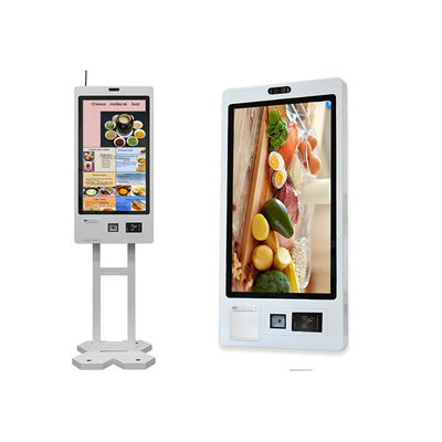 comprar 21.5/23.8/27/32 Inch Self-Service QR Code Payment POS Machine para Supermercado Restaurante Produtos Ordering Kiosk para Caixa Registro online manufacture