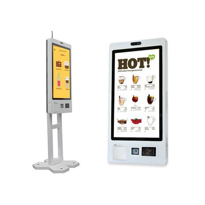 comprar Quiosques de autoatendimento com tela sensível ao toque POS para restaurantes de 21,5/23,8/27/32 polegadas, com impressora e scanner para pedidos e pagamento online manufacture