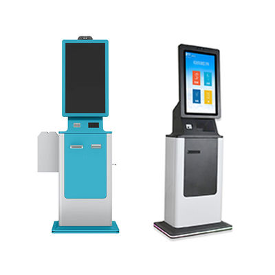 comprar ODM/OEM Técnico de toque Self Kiosk Impressora de bilhetes Scanner de passaporte Receptor de caixa Self-service Kiosques de pagamento online manufacture