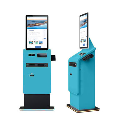 comprar Quiosque de autoatendimento com resolução 1920*1080 Métodos de pagamento múltiplos e terminal de digitalização de passaportes online manufacture