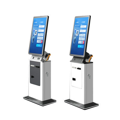 comprar Quiosque de scanner de passaporte automático de 32 polegadas para check-in e check-out em hotéis, dispensador de cartão de quarto, terminal de pagamento de autoatendimento Android online manufacture