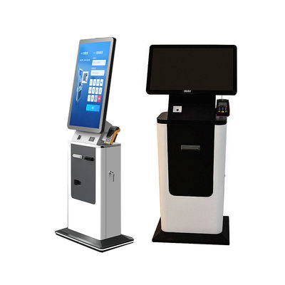 comprar Terminal de chão Crtly de 32 polegadas com quiosque de autoatendimento de pagamento com câmera, leitor de cartão, impressora de recibos e quiosque de pagamento online manufacture