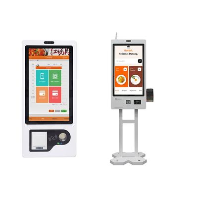 comprar Instalação pendurada na parede Quiosque de autoatendimento Impressão de bilhetes e cor personalizada online manufacture
