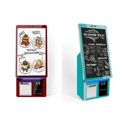 comprar 1920*1080P Quiosque de encomenda de restaurante branco com tela sensível ao toque de 10 pontos online manufacture