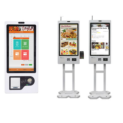 comprar Quiosque de pedidos de autoatendimento com tela sensível ao toque montado na parede para uso no varejo e restaurantes online manufacture