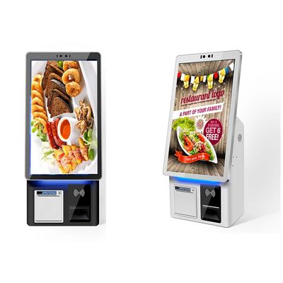 comprar Máquina de venda de bilhetes LCD com interface touch screen e impressora térmica para cartão magnético e código QR online manufacture