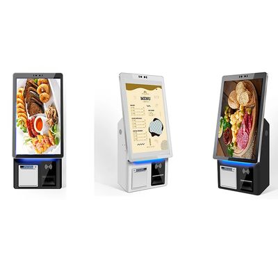 comprar Máquina de venda de bilhetes de tela LCD com impressora térmica e interface de tela sensível ao toque para quiosque de autoatendimento online manufacture