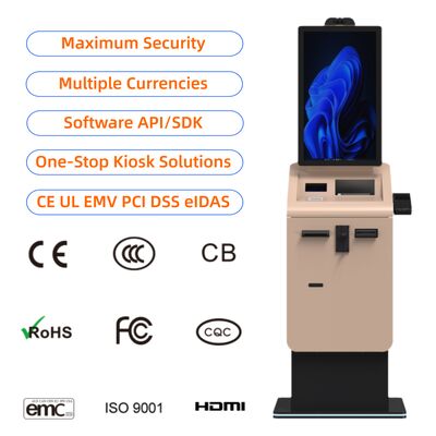 comprar Pagamento de contas de autoatendimento Máquina de troca de moeda estrangeira Máquina de quiosque Dispensador de moedas SDK online manufacture