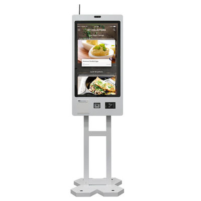 Quiosque de pedidos sem dinheiro para restaurantes HDMI Máquina de pedidos de autoatendimento
