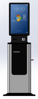 Terminal de quiosque de check-in automático para quiosque de autopagamento de 21,5 polegadas