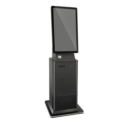 Máquina de check-in automático para hotéis de 32 polegadas Terminal de quiosque de pagamento em dinheiro
