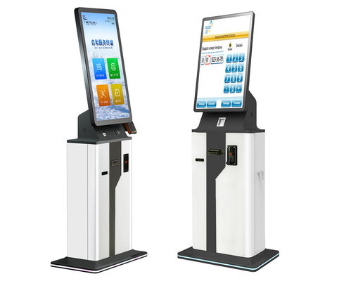 Quiosque de pedido de autoatendimento digital LCD com placa de menu Máquina de quiosque de autoatendimento