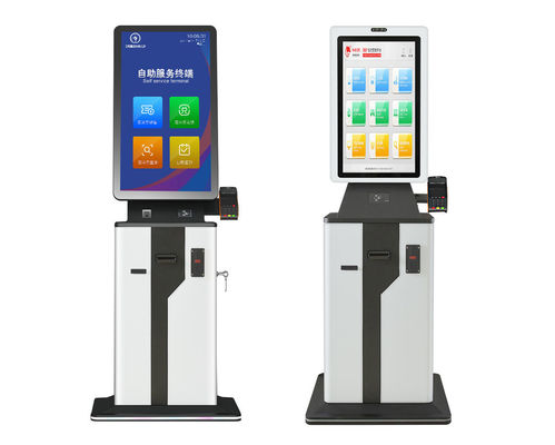 Quiosque de pedidos automáticos de restaurante de personalização Pos System para impressão de cartão de embarque