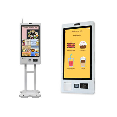 Quiosque de autoatendimento para pedidos em restaurantes de fast food, máquina POS com tela sensível ao toque, terminal de pagamento sem dinheiro, quiosque de checkout
