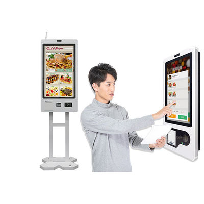 Máquina de Encomenda de Restaurantes de Alta Qualidade, Scanner de Código Qr, Quiosque McDonald's, Quiosque de Pagamento
