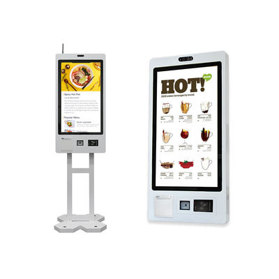 32 tela sensível ao toque fast food autoatendimento quiosque de pedidos quiosque de autoatendimento com software de pedidos