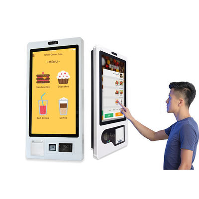 Sistema de quiosque de autoatendimento pendurado na parede Instalação fácil com opção RFID