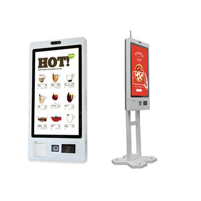 Tabuleta pedindo do quiosque do auto Desktop da posição do tela táctil para o restaurante de McDonald's