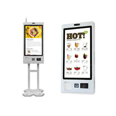 32 polegadas LCD touchscreen máquina de pagamento de auto-serviço Conectividade Ethernet