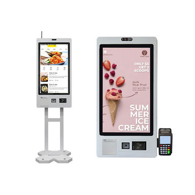 quiosque pedindo do serviço automático do auto 23Inch, varredor de Bill Payment Kiosk With QR