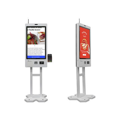 Pagamento capacitivo da posição do software da ordem do auto dos quiosque do serviço do auto da ordem do alimento do toque