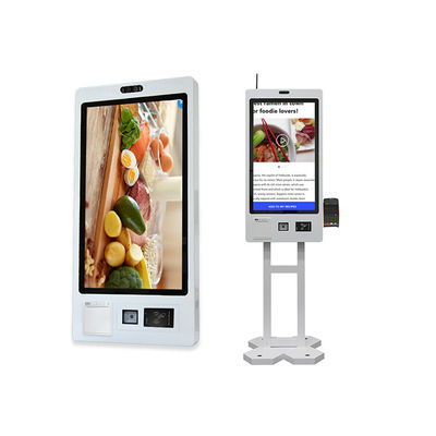 Quiosque de estacionamento de 27 polegadas Sistema de quiosque de restaurante Android Pos