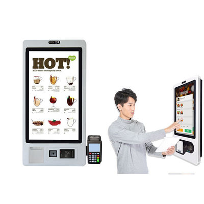 Quiosque de pedidos automáticos com Win para máquinas de restaurantes 1920*1080