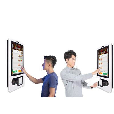Máquina automática de venda automática de bilhetes com tela sensível ao toque Quiosque Burger King