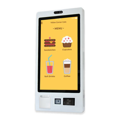 Restaurante self-service Janelas Touch Screen Quiosque Menu PDV Pagamento Pedir comida