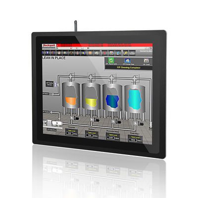 Painel de toque capacitivo PC 21,5 polegadas I3 I5 I7 Monitor de tela sensível ao toque industrial tudo em um