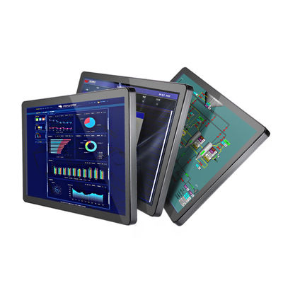 Painel de PC industrial LCD com tela de toque embutida de 21,5 polegadas