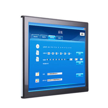 Tela de toque LCD industrial de 21,5 polegadas I3 CPU tudo em um computador com painel Ip65 integrado