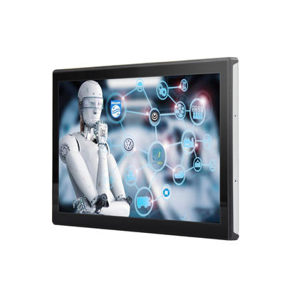 15 17 19 21,5 polegadas tela de toque capacitiva industrial embutida computador com tela de toque