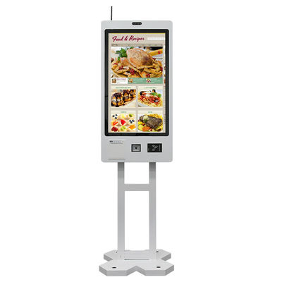 Quiosque de auto-encomenda de 32 polegadas Quiosque de encomenda de tela sensível ao toque para McDonald's/Restaurante
