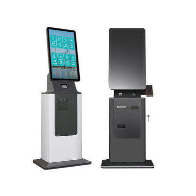 27 32 Inch Touch Screen Kiosk OEM Self Service Payment Kiosk Aceitador de dinheiro Kiosk de apostas desportivas SDK Caixa de metal em pé