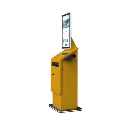 Máquina de reciclagem de dinheiro fácil de usar com interface de pagamento com tela sensível ao toque