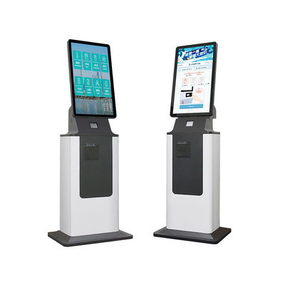 Check In Kiosk POS Sistema Android Hotel Self-service Checkout Printer Pagamento em dinheiro Terminal de kiosque