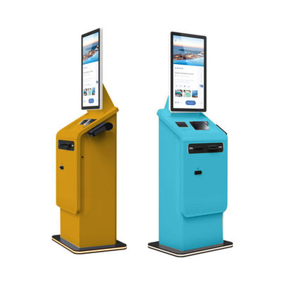 Tela táctil terminal do pagamento do ATM do serviço do auto dispensar e de depósito do dinheiro