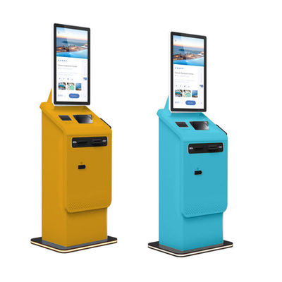 função ATM da máquina distribuidora de dinheiro 32inch multi com aceitante da moeda