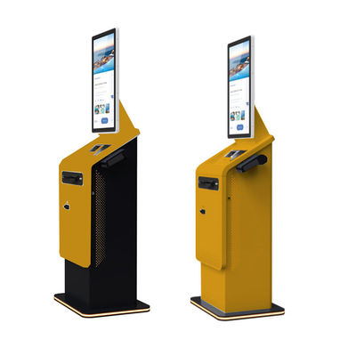 Máquina de venda de criptomoedas com tela sensível ao toque