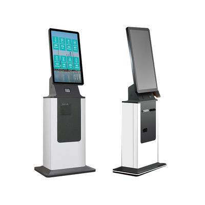 Quiosque de pagamento de autoatendimento de 10 pontos com leitora de passaporte e RFID opcional